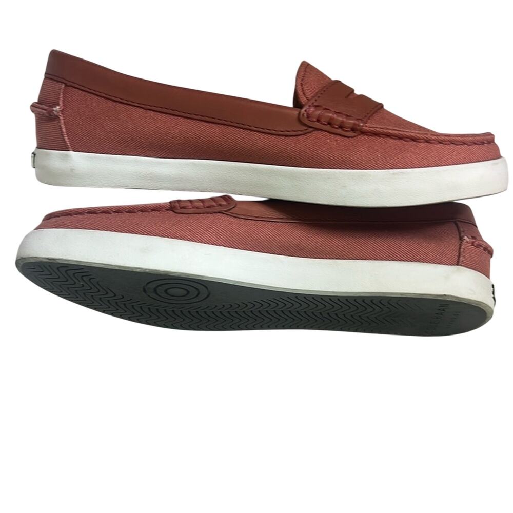 Cole Haan canvas Nantucket loafer II sz 7b - Picture 14 of 16
